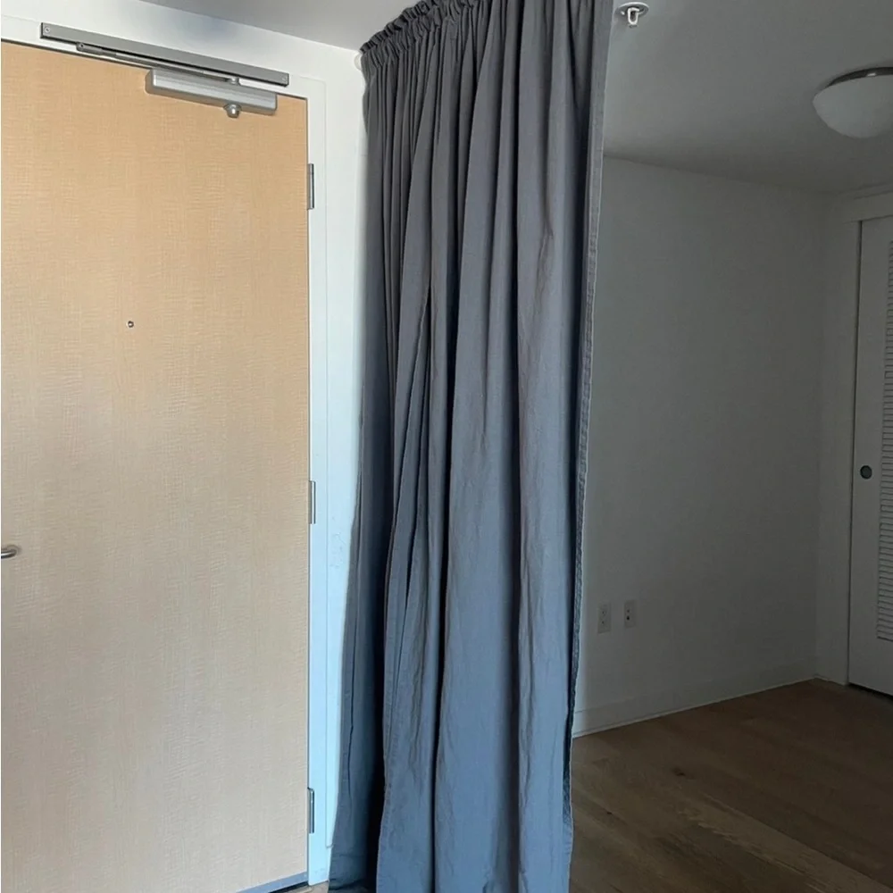 Thick Dark grey ikea curtains